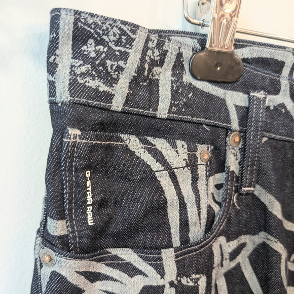 G Star raw slim tapered graffiti jeans - Picture 2 of 9